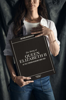 Queen Elizabeth Personalised Royal Family History Book, 6 of 10