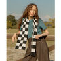 Checked Wool And Cashmere Scarf, thumbnail 1 of 2