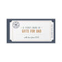 Personalised Book Of Giftable Tickets For Dad/Grandad, thumbnail 9 of 12