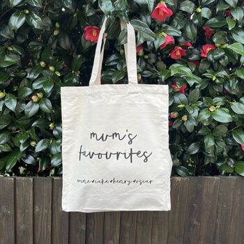 Favourite Things Cotton Tote Bag, 2 of 7