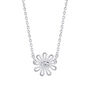 Sterling Silver Daisy Gemstone Necklace, thumbnail 8 of 12