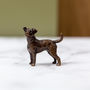 Miniature Bronze Jack Russell Sculpture 8th Anniversary, thumbnail 6 of 11