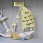 Personalised Valentine's Sail Boat Card, thumbnail 8 of 10
