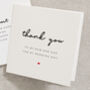 Thank You Wedding Day Card, thumbnail 1 of 2