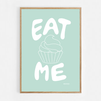 Eat Me Cupcake Print Three Colour Options, 9 of 12