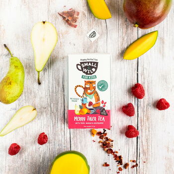 Merry Tiger Tea For Kids With Pear, Mango And Raspberry, 3 of 4