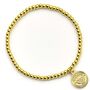 Manchester City Football Club Ballbead Bracelet With Crest Charm, thumbnail 2 of 3