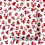 Red And White Christmas Wrapping Paper, thumbnail 1 of 2