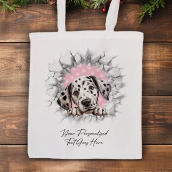 Personalised Christmas Dalmatian Break Through, 9 of 11