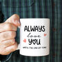 Valentine’s Day Love Mug Gift, thumbnail 5 of 7