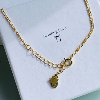 Gold Chain Ankle Bracelet For Summer, 2 of 5