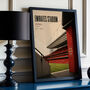 Arsenal Football Stadium Poster, thumbnail 5 of 5