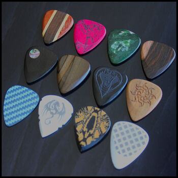 Electric Guitar Merry Christmas Tin Of 12 Picks, 8 of 10