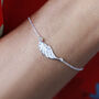 Feather Angel Wing Bracelet, thumbnail 6 of 10