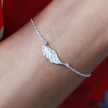 Feather Angel Wing Bracelet, 6 of 10