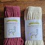 Twin Pack Cosy Alpaca Rib Knit Socks Raspberry And Ivory, thumbnail 1 of 3