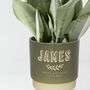 Personalised Dads Indoor Plant Pot, thumbnail 3 of 6