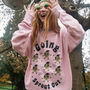 Going Sprout Out Women's Christmas Jumper, thumbnail 3 of 4