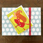 Mini Squirrel 2nd Birthday Card, thumbnail 5 of 5