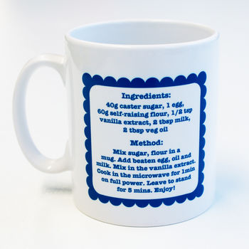 Personalised 'Your Mug Cake' Mug, 3 of 5