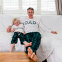 Personalised Daddy, Mummy, Child Matching Name Pyjamas, thumbnail 2 of 12