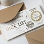 Personalised Nice List Lapland Scratch Reveal Ticket, thumbnail 4 of 9