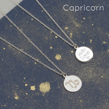 Sterling Silver Personalised Zodiac Necklace, 7 of 12