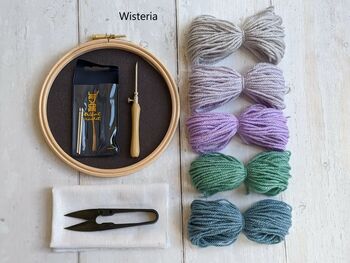 Beginner Punch Needle Kit In Several Colour Options, 9 of 10