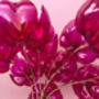 Large Hot Pink Bouquet Recycled Plastic Bottle Flowers, thumbnail 8 of 10