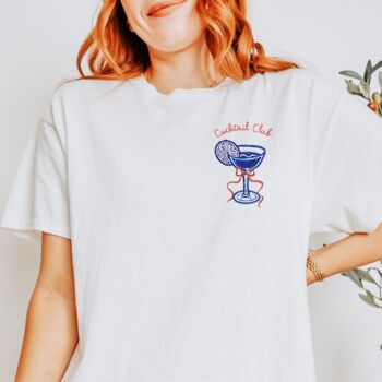 Cocktail T Shirt – Personalised Slogan Tee, 2 of 6