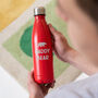 Personalised Metal 'Daddy Bear' Thermos Flask For Dad, thumbnail 4 of 6