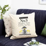 New Home Personalised Cushion, thumbnail 1 of 3