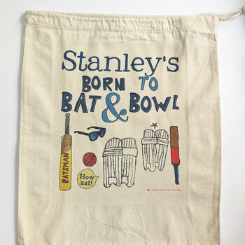Personalised Cricket Kit Bag, 12 of 12