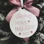 First Christmas As A Mrs Personalised Christmas Bauble, thumbnail 6 of 7