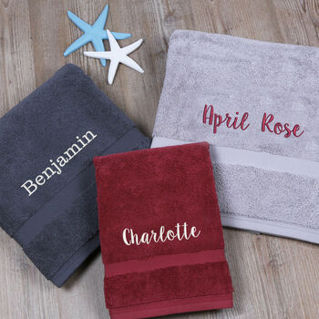 Personalised Boutique Luxury Hand Towel, 2 of 11