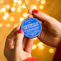 Personalised Blue Plaque Christmas Tree Decoration, thumbnail 7 of 9