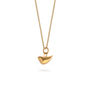 Tiny Bird Charm Necklace Gold Vermeil, thumbnail 1 of 6