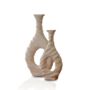 Set Of Two Limra Stone Sculptural Vases, thumbnail 2 of 2