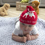 Personalised First Christmas Baby Hat, thumbnail 1 of 2