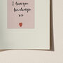 Personalised Love Notes Print, thumbnail 9 of 12