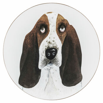 Poppy The Basset Hound Dog Placemat, 3 of 4