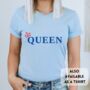 Queen Jubilee Red White And Blue Sweatshirt, thumbnail 4 of 4