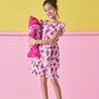 The Ice Cream Girls Pyjama Set With Matching Teddy Bear, thumbnail 1 of 3