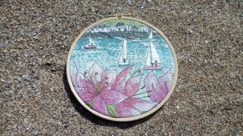 Nautical Embroidery Kit, 7 of 9