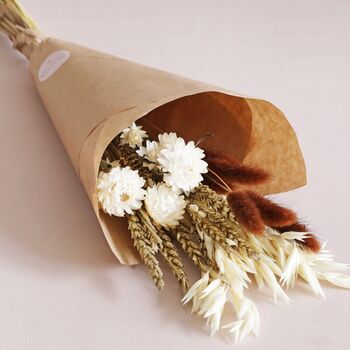 Golden Dried Flower Posy, 3 of 5