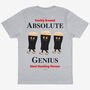 Absolute Genius Graphic T Shirt In Grey, thumbnail 1 of 2