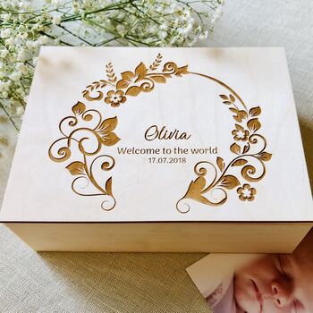 Just For You Personalised Keepsake Box, 2 of 3