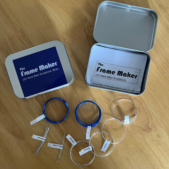 The Frame Maker DIY Wire Bike Sculpture, 3 of 12