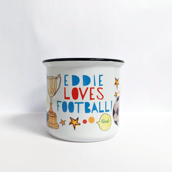 Personalised Football Mug, 9 of 12