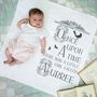 Personalised Once Upon A Time Baby Blanket, thumbnail 1 of 6